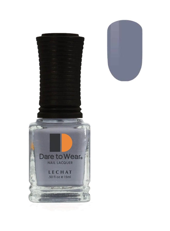Lechat Long Lasting Nail Polish Color Steely Gray By Lechat Nail Lacquer Behind Closed Doors Dw246