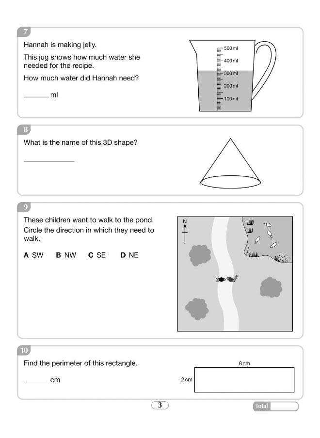 Bond 11+: Bond 11+ Maths 10 Minute Tests with Answer Support 8-9 years  - Image 3