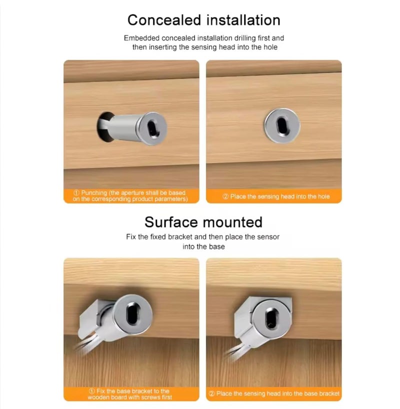 Maxwell Cylindric Type Infrared Sensor for WardrobeKitchen CabinetsBook Self Lighting Automation by Sensor Door Trigger Sensor - Image 3
