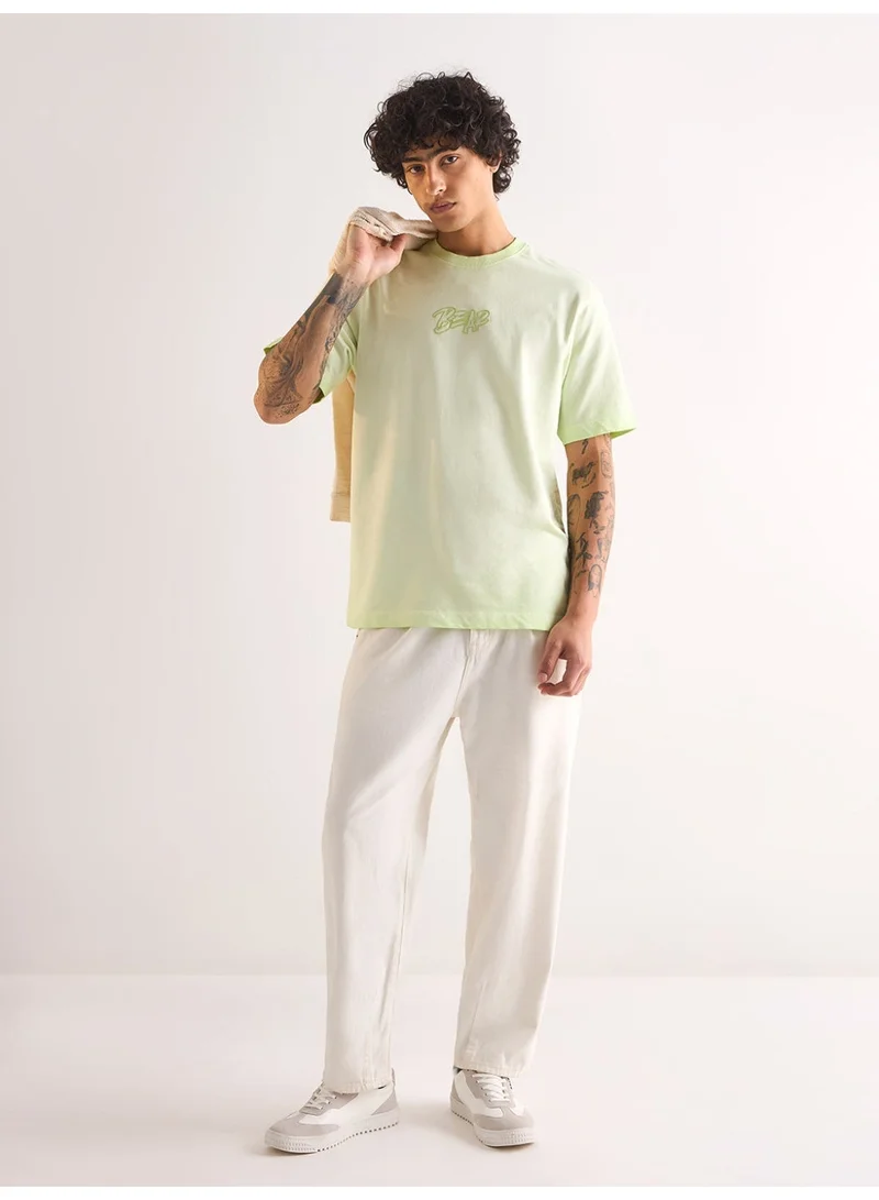 THE BEAR HOUSE Men’s Cotton T-Shirt – Soft, Breathable & Comfortable, Perfect for Casual Wear, Ideal for Everyday & Summer