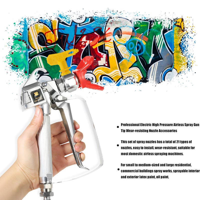 Professional Electric High Pressure Airless Spray Machine Tip Wear-resisting Nozzle Accessories - Image 2