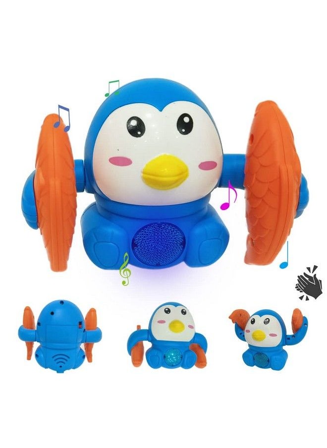 Wembley Dancing Crawling Baby Toys For 6 Month Old Baby Girls Boys Kids Musical Toys For Babies With Light With 360° Spinning & Rolling Moving Toys For 612 Months Penguin Sound Toybis Approved  - Image 2