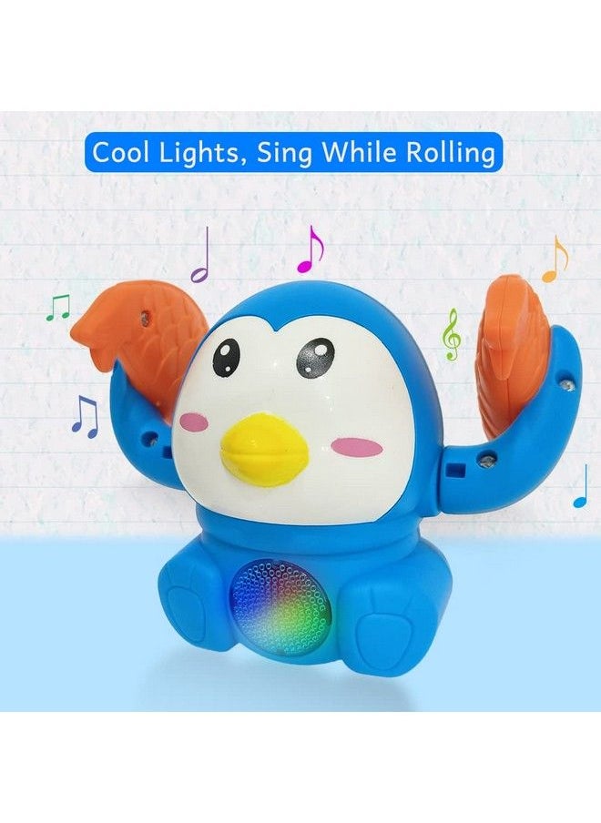 Wembley Dancing Crawling Baby Toys For 6 Month Old Baby Girls Boys Kids Musical Toys For Babies With Light With 360° Spinning & Rolling Moving Toys For 612 Months Penguin Sound Toybis Approved  - Image 4
