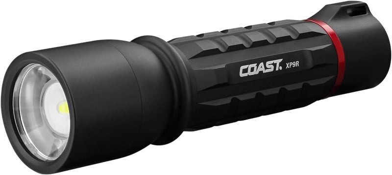 Coast Coast XP9R 1200 Lumen USBC RECHARGEABLEDUAL POWER LED Flashlight With PURE BEAM SLIDE FOCUS And Top Grade Aluminum Build  - Image 1