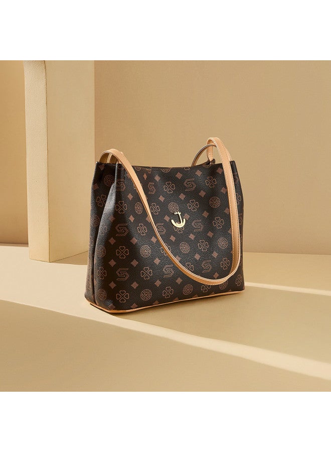 St&Sat Women's Tote Bag Large Capacity Shoulder Bag Versatile Handbag Bucket Bag Women's Bag - Image 3