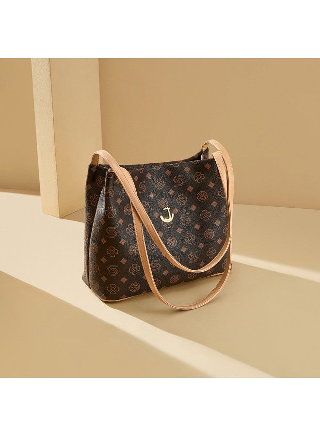 St&Sat Women's Tote Bag Large Capacity Shoulder Bag Versatile Handbag Bucket Bag Women's Bag - Image 4
