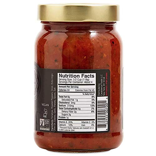 Mina Shakshuka Sauce, Moroccan Tomato Sauce, 16 Oz Sugar Free Sauce, Keto Friendly, Perfect to Use as Pasta Sauce and Simmer Sauce, Delicious with Eggs, Pizza, Sandwiches, and More - Image 2