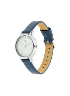 TITAN Titan Women's Chic minimalist watch with White dial and leather strap  - Image 2