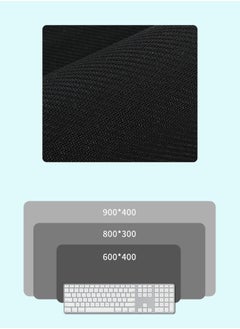 ZCM-HAPPY Gaming laptop keyboard pad mouse pad gaming mouse pad large table mat rubber table mat mouse pad 90 x 40 x 0.3cm  - Image 3