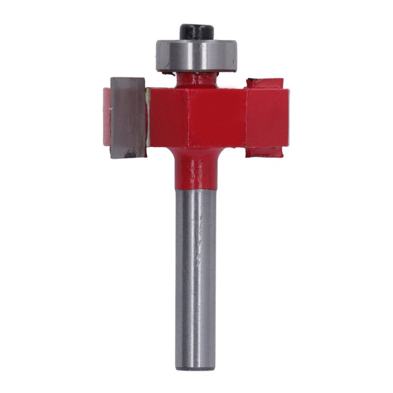 T Type Router Bit 1/4x1/2 PTFE Coated - Sturdy Durable Tungsten Alloy Router Bit for Woodworking Grooving Trimming Chamfering - Image 1