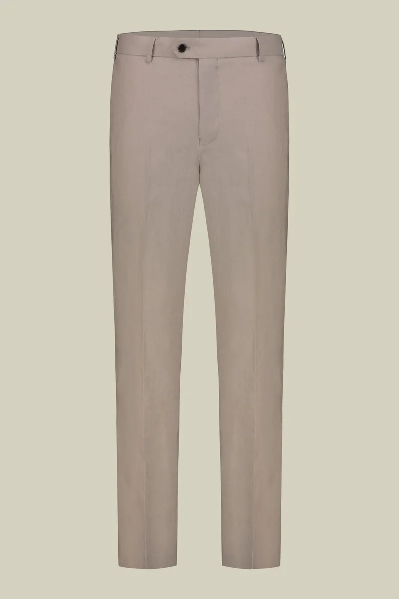 Doppelganger  Men's single-breasted suit in 100% linen, regular fit - Beige for Men | Best Price UAE