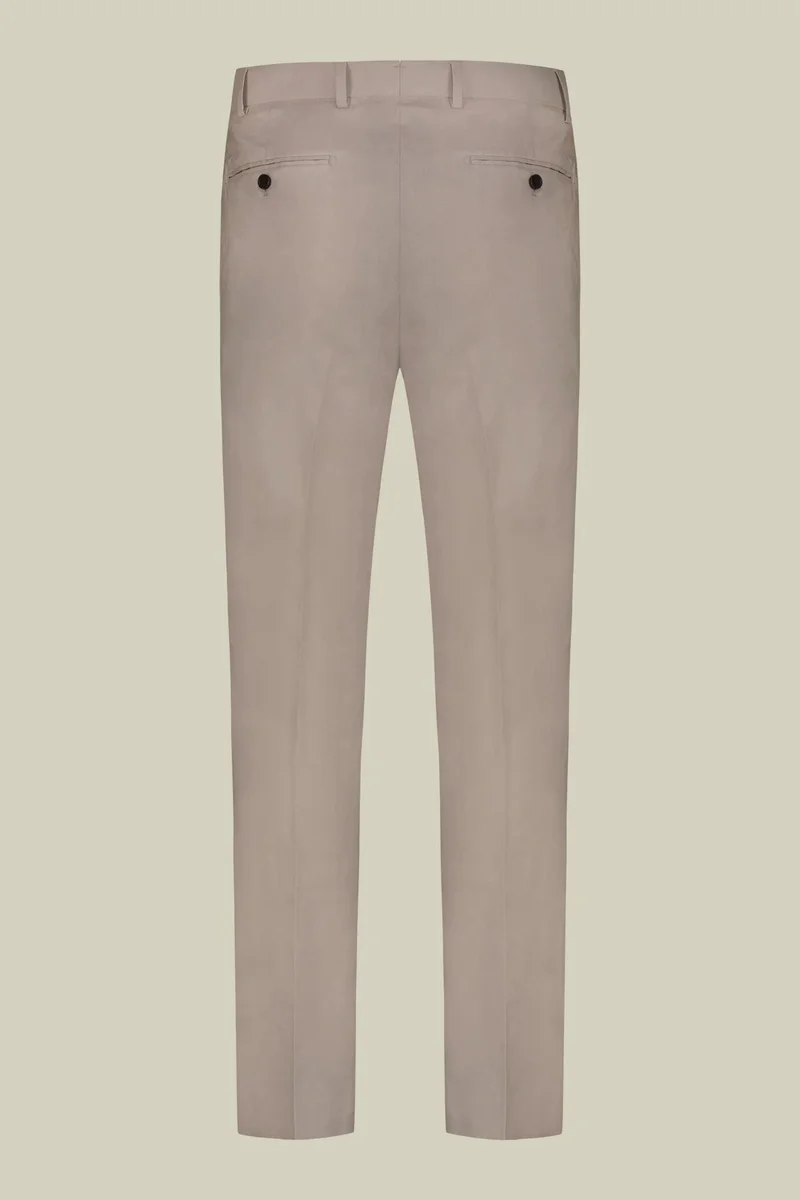 Doppelganger  Men's single-breasted suit in 100% linen, regular fit - Beige for Men | Best Price UAE