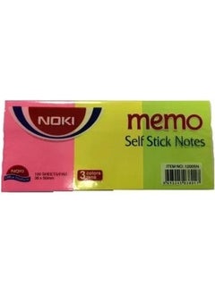 Noki Index Memo 38X51 Mixed Neon Color NO:12005N / 