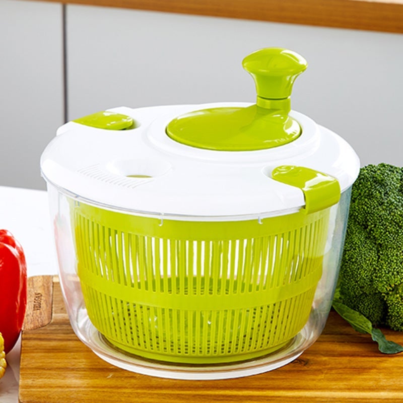 Salad Vegetable Dehydrator Drying Machine Kitchen Fruit And Vegetable Washing And Drying Machine Draining Tool Draining Basket - Image 2