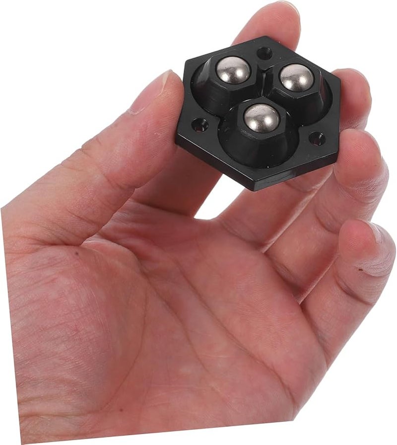 CANIGHT 4 Pack Heavy Duty Swivel Caster Wheels For Trash Can Storage Box Quiet No Drill Installation - Image 3