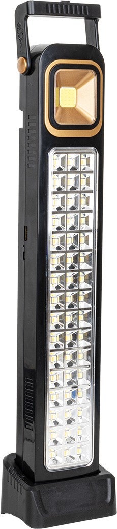 Premio PR3838 2 Watt Cob LED + 48 LEDs Solar Rechargeable Searchlight