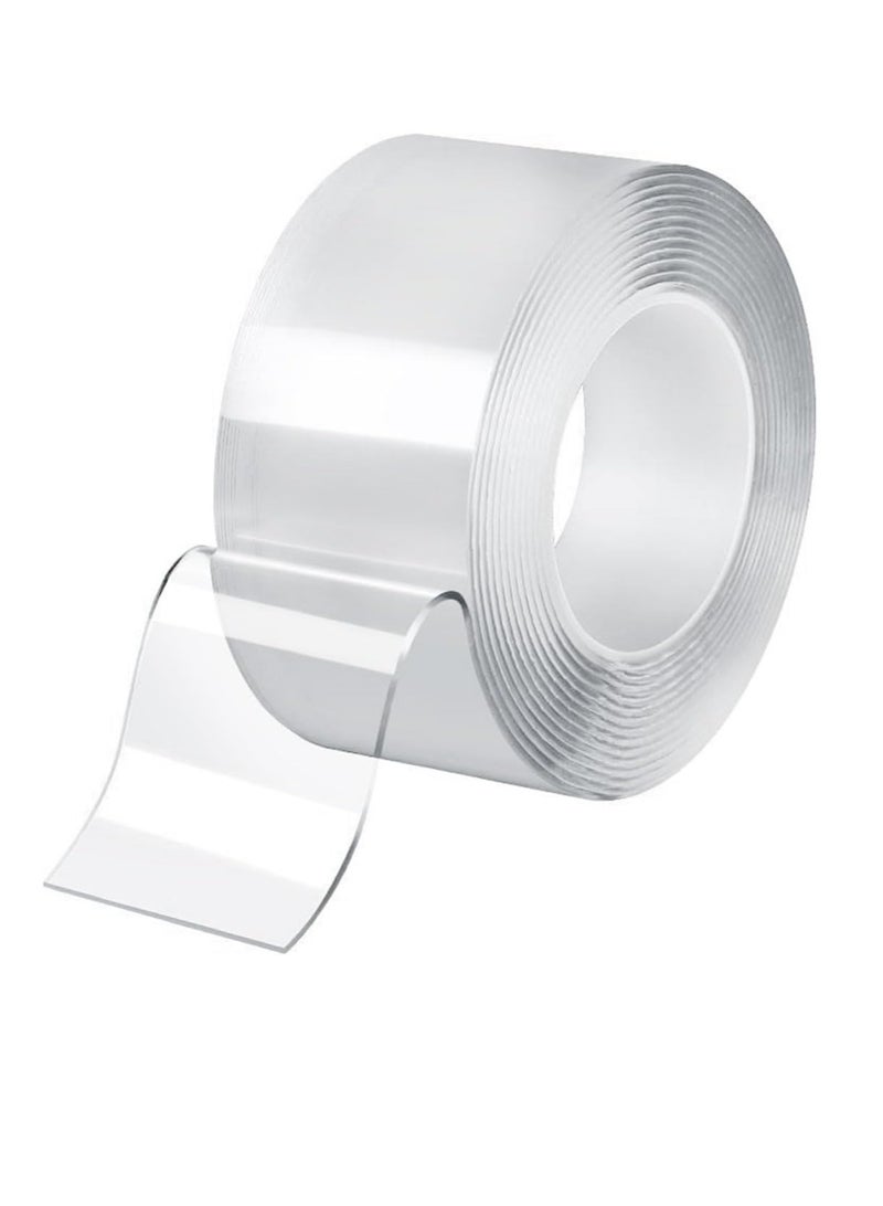 ECVV® 5M Magic Adhesive Nano Tape - Washable, Waterproof, Double-Sided Mounting Transparent Acrylic Gel