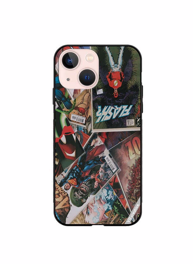 VR CREATIVE Protective Case Cover For Apple iPhone 13 mini Marvel Comic Design Multicolour - Image 1