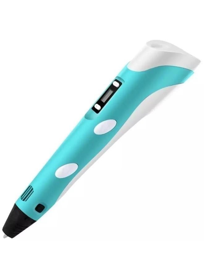 3D Printing Pen with LCD Display Compatible with 1.75mm PLA/ABS Filament USB Perfect Gift For Kids