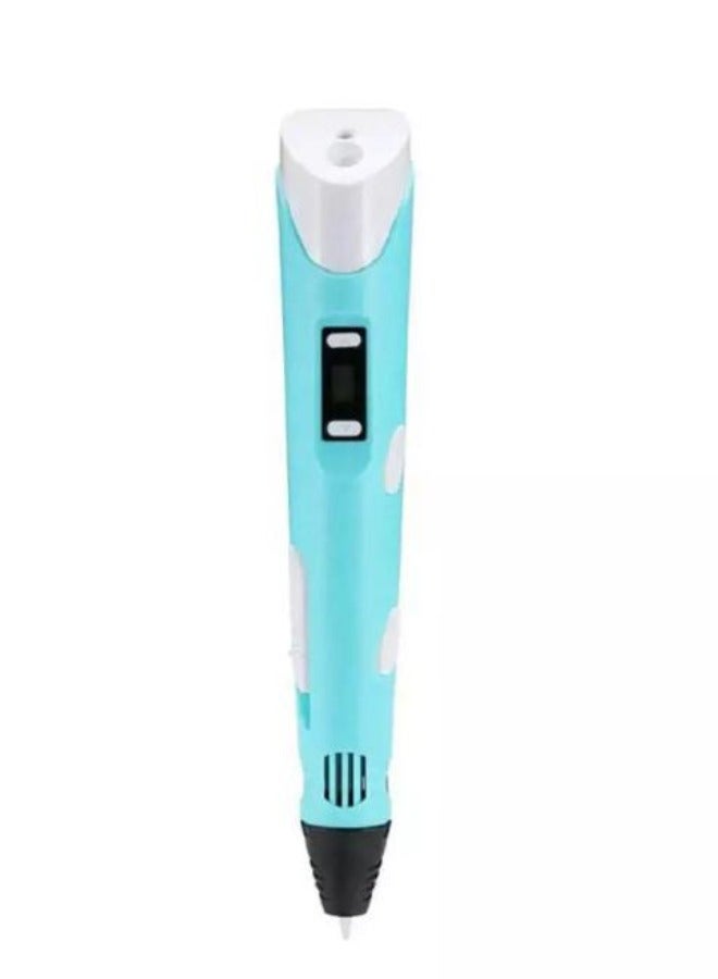 3D Printing Pen with LCD Display Compatible with 1.75mm PLA/ABS Filament USB Perfect Gift For Kids