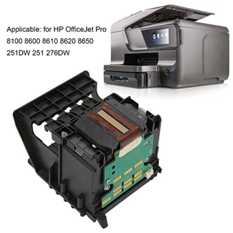 950 951 Print Head, Printer Replacement Parts with Upgraded Chip for H P OfficeJet Pro 8100 8600 8610 8620 8650 251DW 251 - Image 2