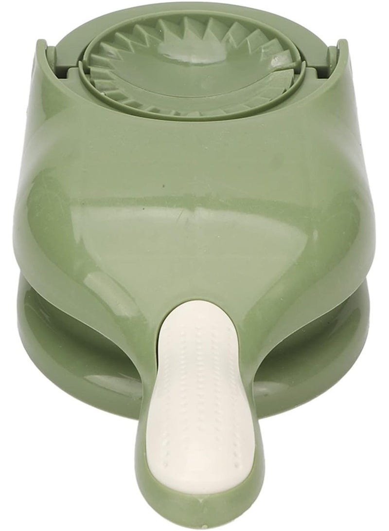 دينكس صانعة الزلابية 2 في 1، صانعة زلابية يدوية مع قالب تورتيلا ومكبس عجينة بيتزا - مكبس يدوي مناسب عالميًا لصانعة الزلابية، تشكيل العجين بنفسك، تحويل صنع الزلابية إلى عمل فني - Image 4