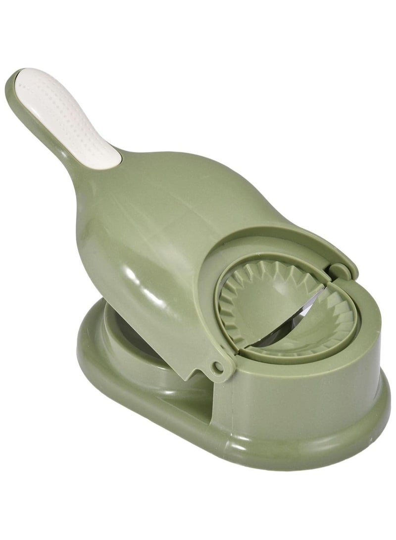 دينكس صانعة الزلابية 2 في 1، صانعة زلابية يدوية مع قالب تورتيلا ومكبس عجينة بيتزا - مكبس يدوي مناسب عالميًا لصانعة الزلابية، تشكيل العجين بنفسك، تحويل صنع الزلابية إلى عمل فني - Image 1