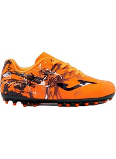 Joma Super Copa Jr 2408 Naranja Artificial Grass Kids Orange Football Shoes (Grass) SCJS2408AG 