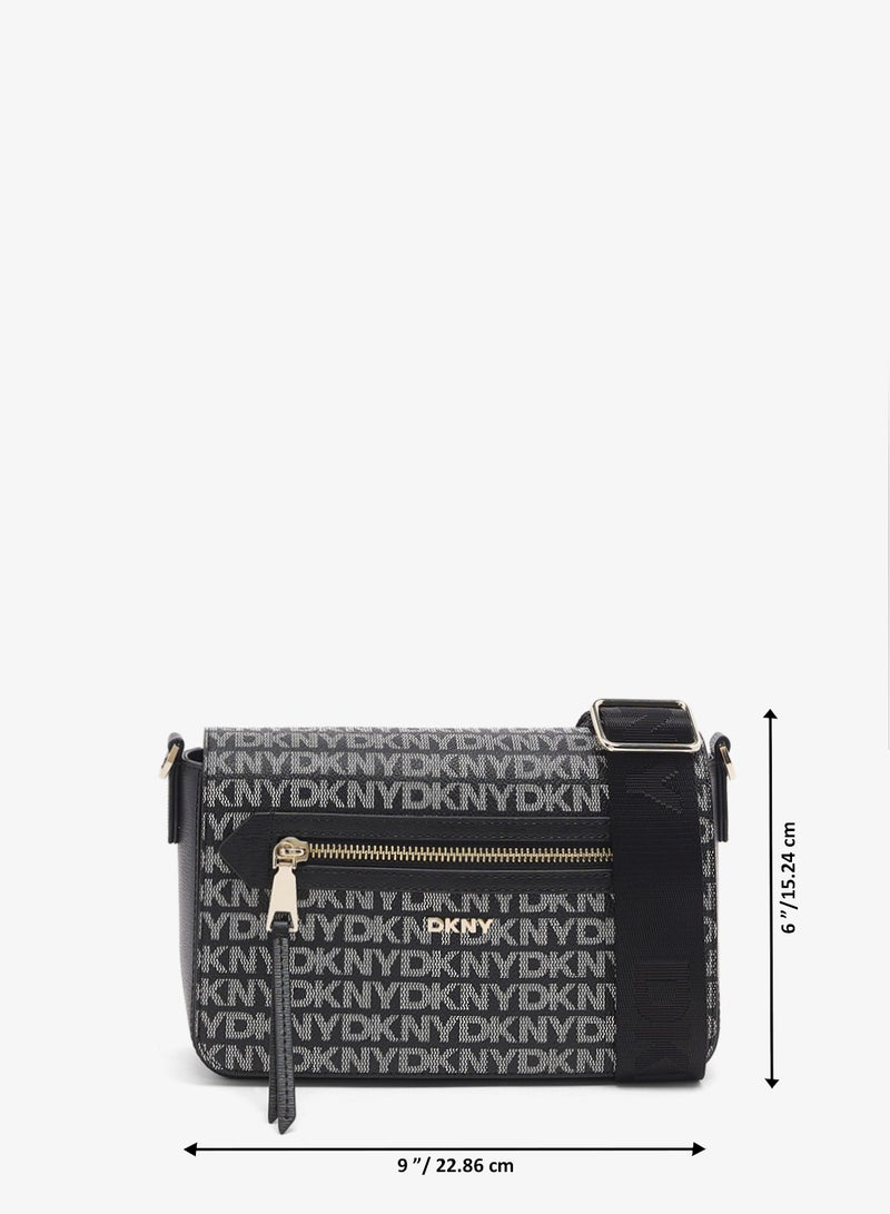 DKNY Bryant Ave Medium Flap Crossbody - Image 5