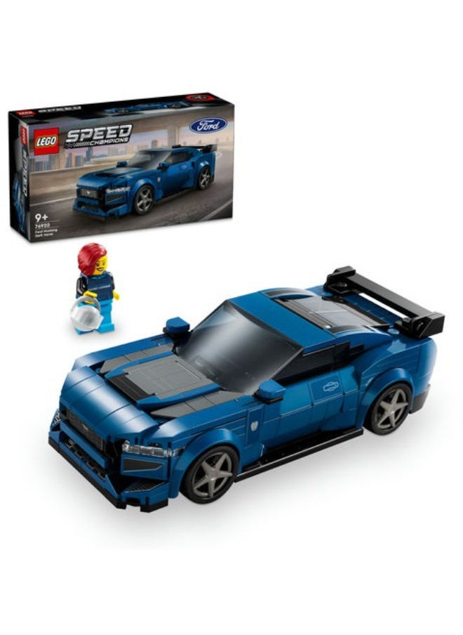 LEGO 76920 Ford Mustang Dark Horse Sports Car Building Set  - Image 1