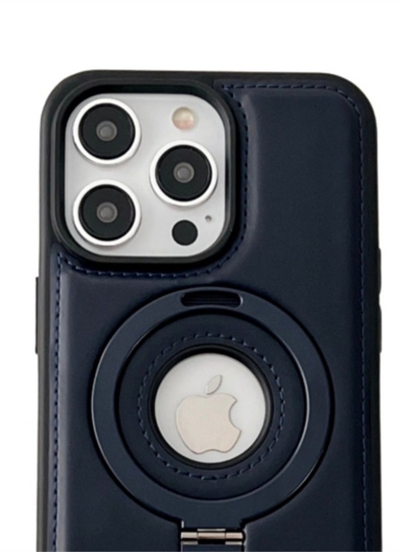 حافظة جلدية للأعمال مناسبة لجراب iPhone مع حامل مدمج، جلد عالي الجودة مناسب لهاتف iPhone 13/iphone 14/iphone 15 - Image 2