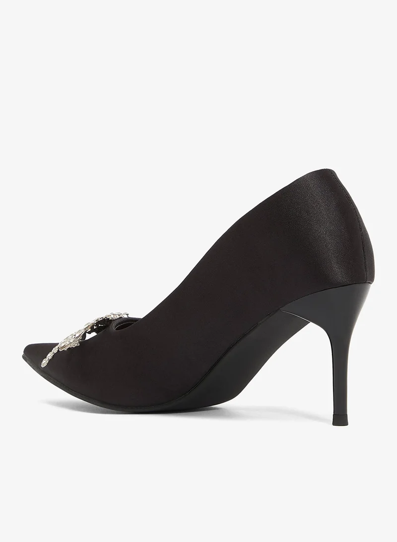 Ella Limited Edition Embellished Bow Detail High Heel Pumps