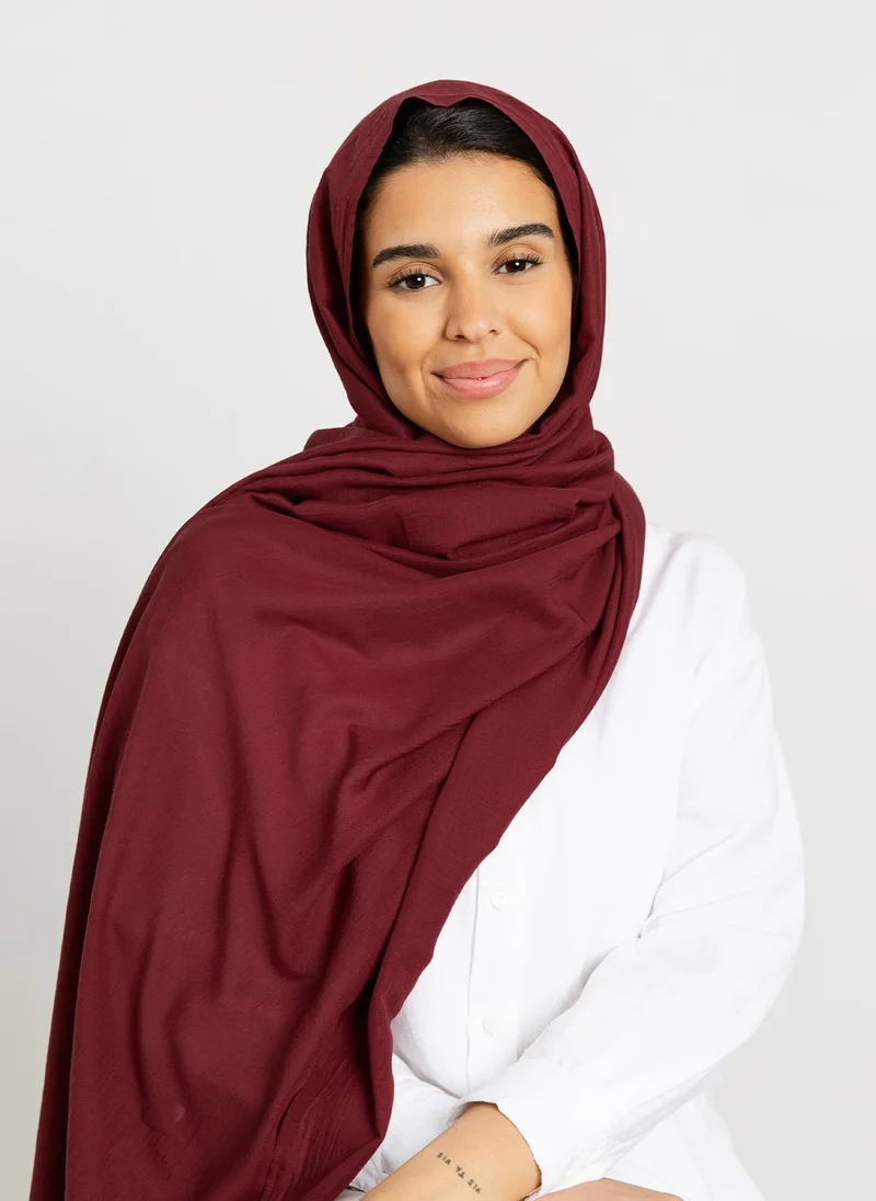 Kaafmeem Ruby - Light Cotton Tarha