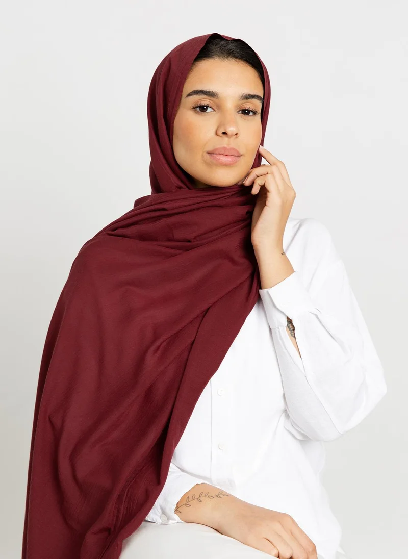 Kaafmeem Ruby - Light Cotton Tarha