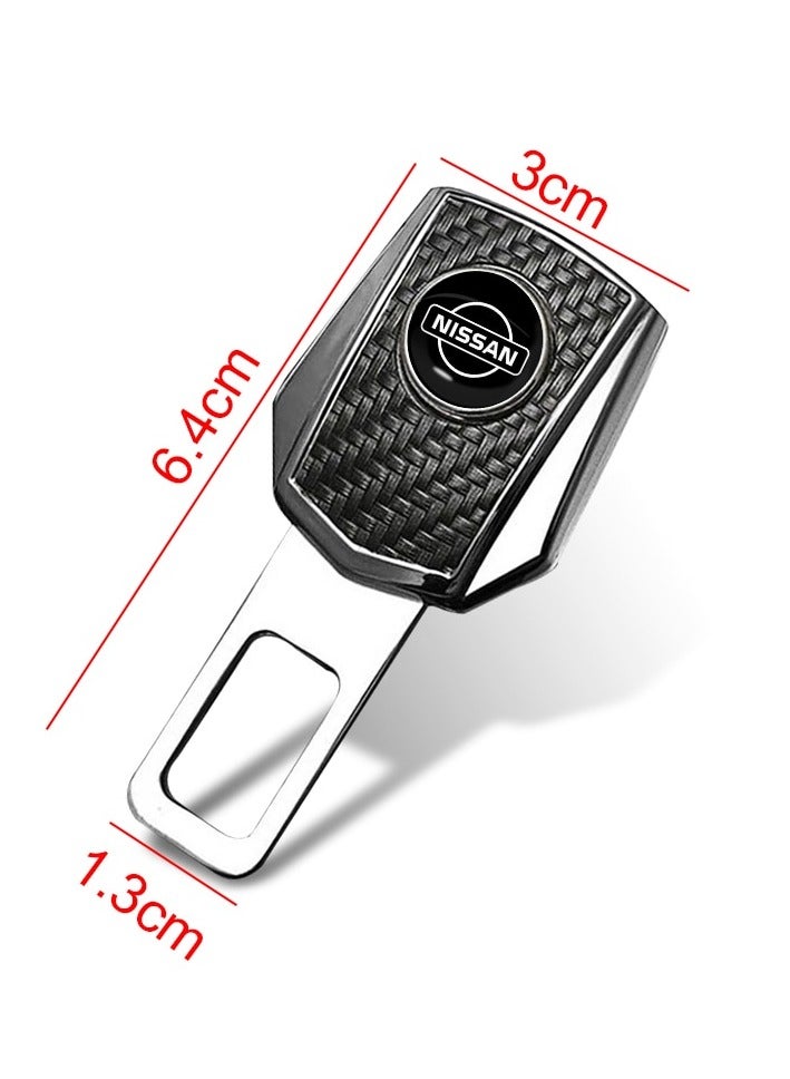 2 pcs High Quality Seat Belt Clip with Nissan Logo - Image 5