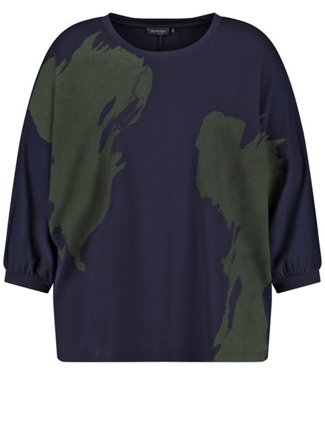 GERRY WEBER Sweatshirt with wide 3/4 sleeves - Image 1