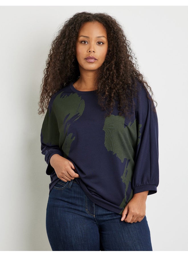 GERRY WEBER Sweatshirt with wide 3/4 sleeves - Image 2