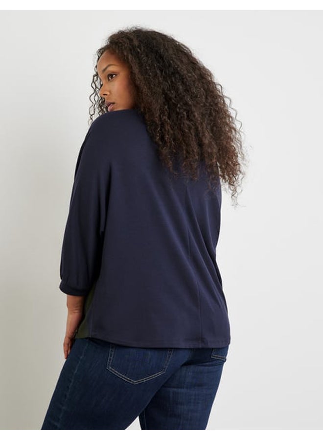 GERRY WEBER Sweatshirt with wide 3/4 sleeves - Image 4