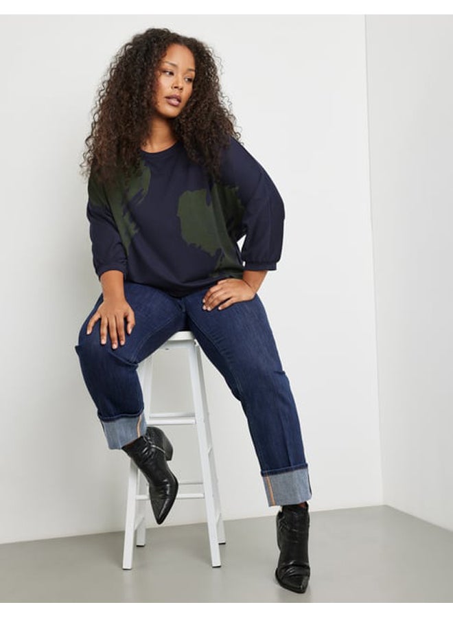 GERRY WEBER Sweatshirt with wide 3/4 sleeves - Image 3