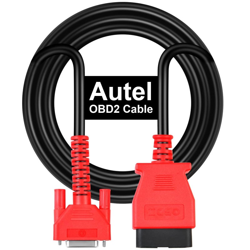 Autel OBD2 Cable 16 Pin OBDII Diagnostic Test Cable Compatible with MK808Z MK808ZTS MK808ZBT MP808ZTS DS808S MK808 MX808S MX808STS MK900 MS906S DS900