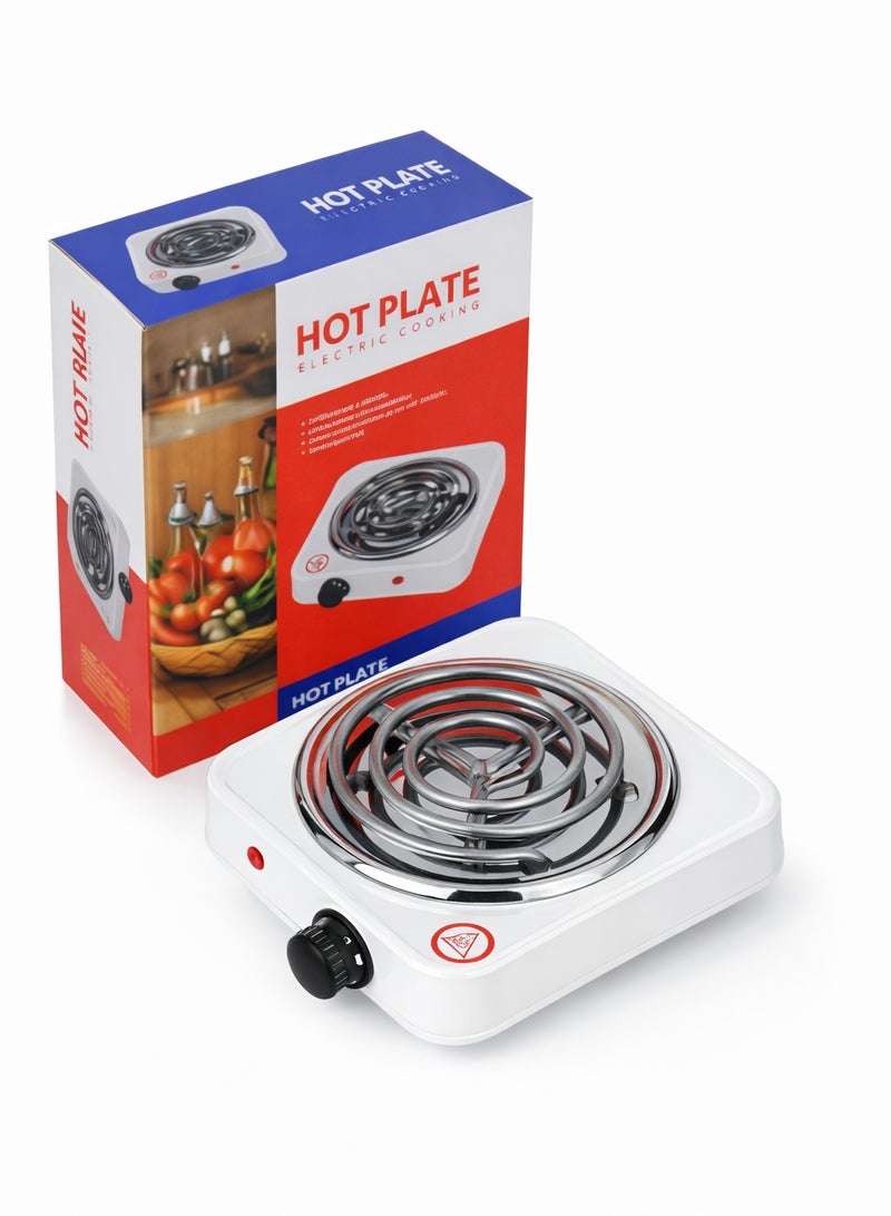هوت بلايت موقد طهي كهربائي HOT PLATE - شعلة ملفوفة واحدة (الموديل: BSD-1010B، 1000 واط) - Image 1