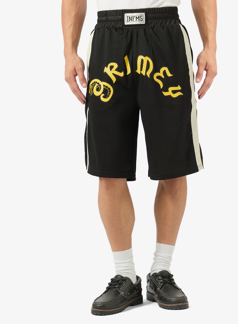 Grimey Droppin Science Baggy Mesh Shorts - Image 1