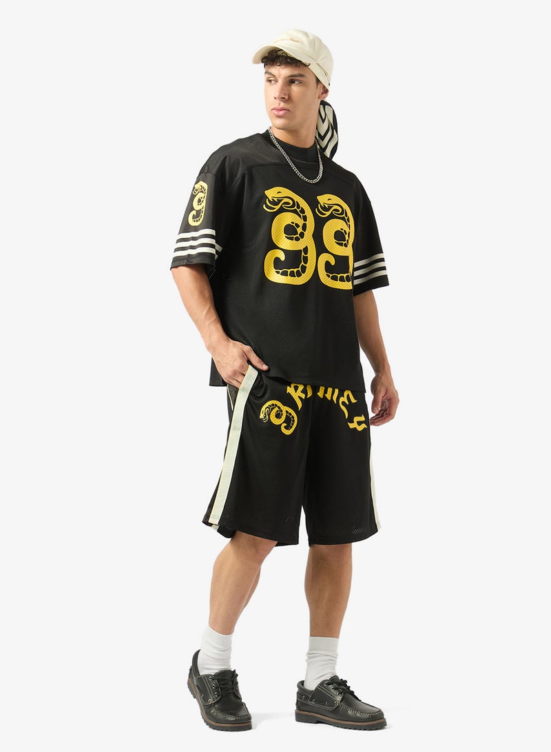 Grimey Droppin Science Baggy Mesh Shorts - Image 2