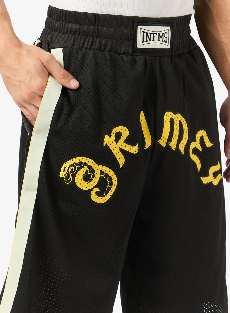 Grimey Droppin Science Baggy Mesh Shorts - Image 4