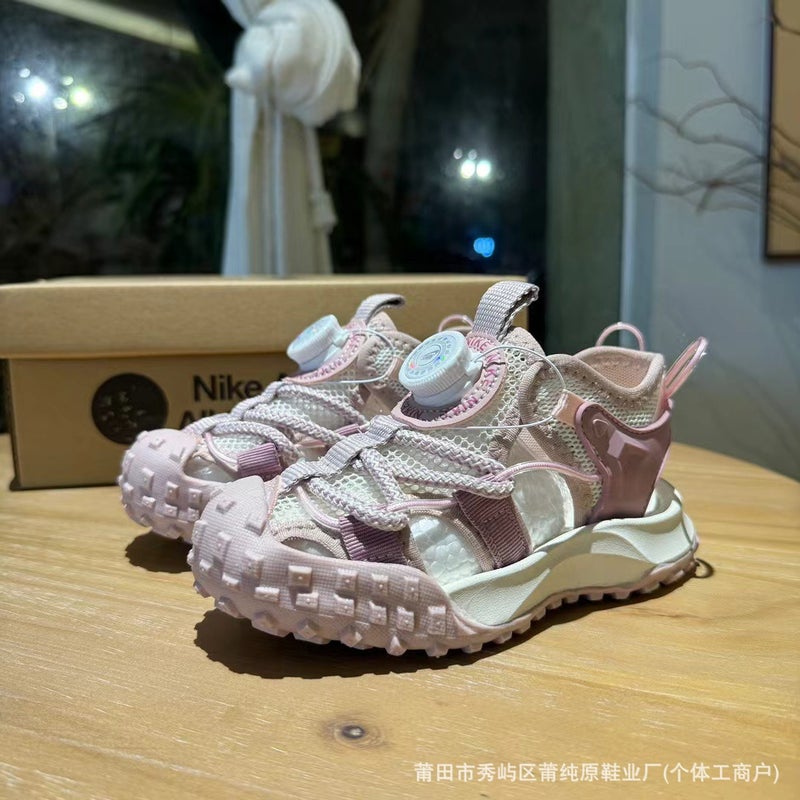 Pure Original Children'S Shoes Acg Outdoor Hiking Shoes For Men And Women, Baby Shoes, Non-Slip Lock Button Sandals, Sneakers - Image 5