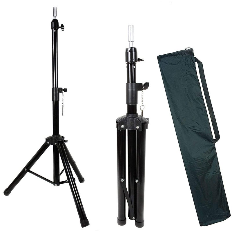 Vivian VIVIAN Cosmetology Hairdressing Mannequin Manikin Training Doll Wig Head Adjustable Stand Tripod - Image 1