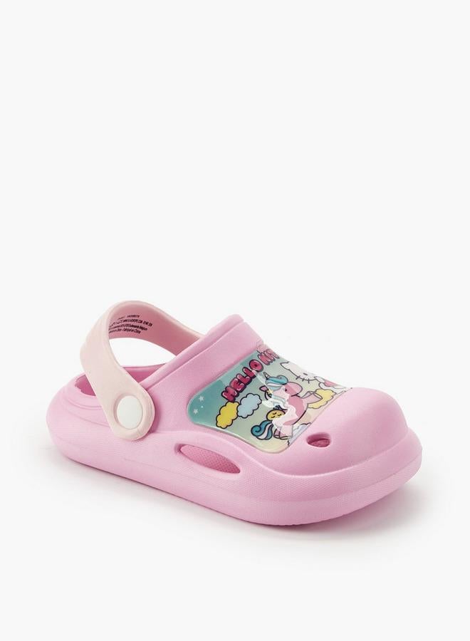 Hello Kitty Girls Printed Clogs - Image 2
