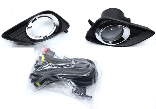 LEVANLIGHT Fog Lights Clear Lens For 20102011 Toyota Camry LESEXLE Sedan 4Door H11 12V 55W Halogen Bulb Front Driving Lamps Switch and Wiring Kit 8121006071 8122006071 - Image 3