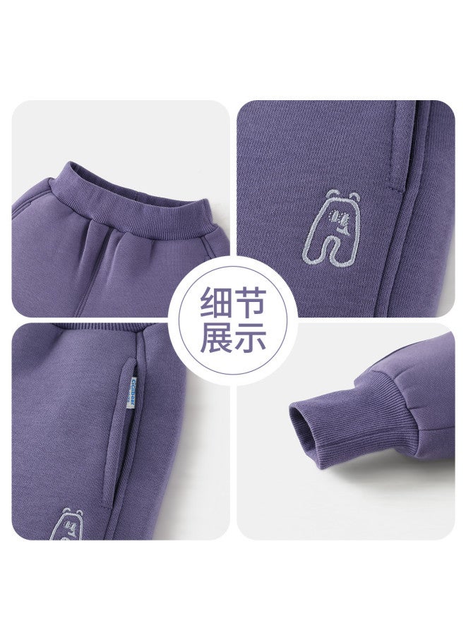 Baby Pants Autumn Winter Warm Children's Pants Boys' Sports Sweatpants Winter Girls' - Image 5