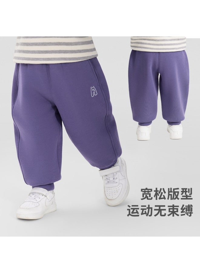 Baby Pants Autumn Winter Warm Children's Pants Boys' Sports Sweatpants Winter Girls' - Image 4